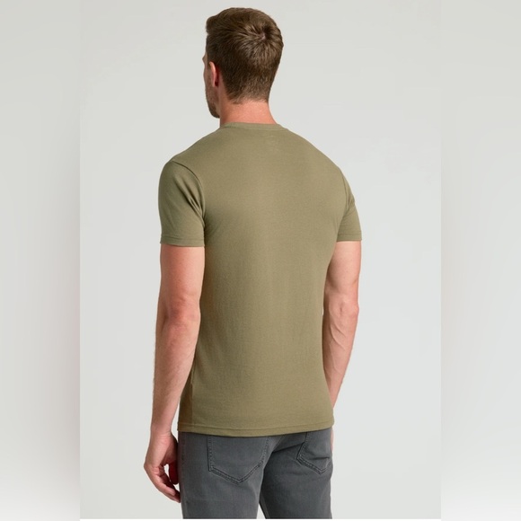 True Classic Men's Short Sleeve Tee military green 3XL - Picture 2 of 4